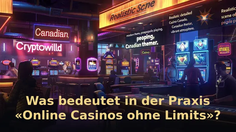 Was bedeutet in der Praxis «Online Casinos ohne Limits»?